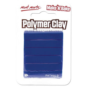 .MMSP6031MM Make n Bake Polymer Clay 60g - Phthalo.MMSP6031