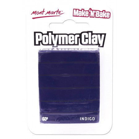 MM Make n Bake Polymer Clay 60g - Indigo.MMSP6035