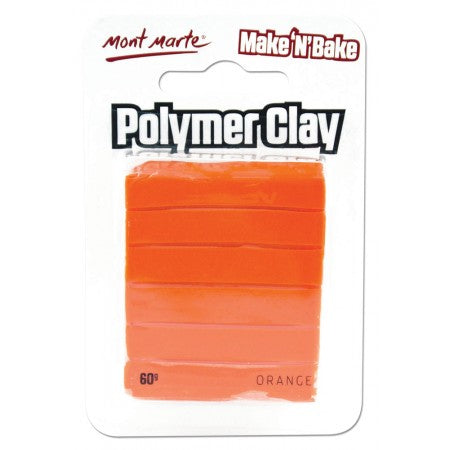 MM Make n Bake Polymer Clay 60g - Orange.MMSP6053
