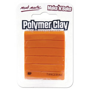 MM Make n Bake Polymer Clay 60g - Tangerine.MMSP6054