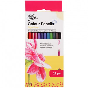 MM Colour Pencils 12pc  MPN0094