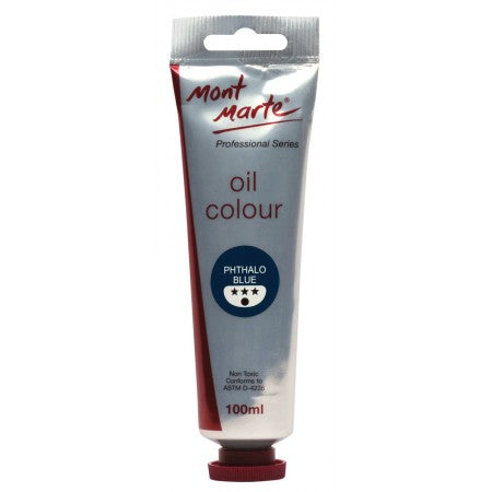 MM Oil Paint 100mls - Phthalo Blue. MPO0017