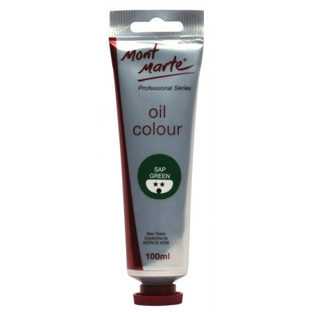 MM Oil Paint 100mls - Sap Green. MPO0022