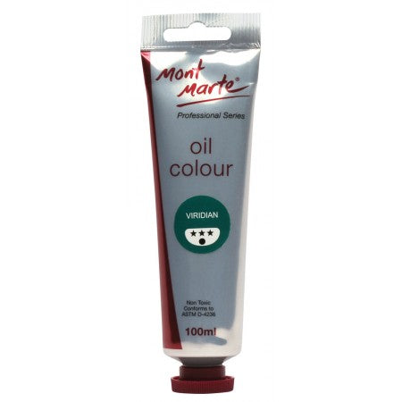 MM Oil Paint 100mls - Viridian. MPO0023