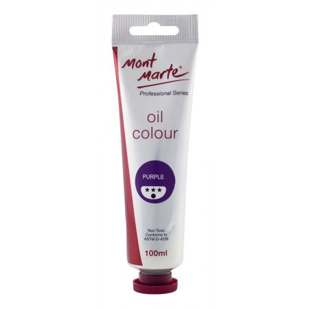 MM Oil Paint 100mls - Purple. MPO0040