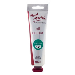 MM Oil Paint 100mls - Turquoise. MPO0042