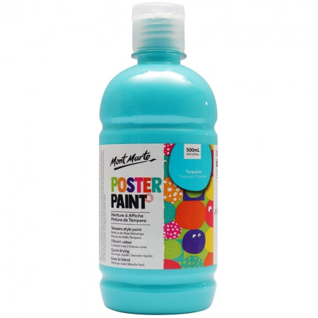 MM Poster Paint 500ml - Turquoise