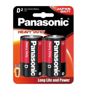 Panasonic H/D D Batteries   PA/D/H