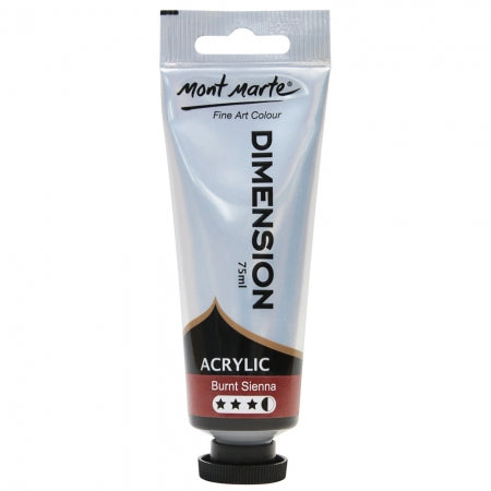 MM Dimension Acrylic 75mls - Burnt Sienna    Item Code: