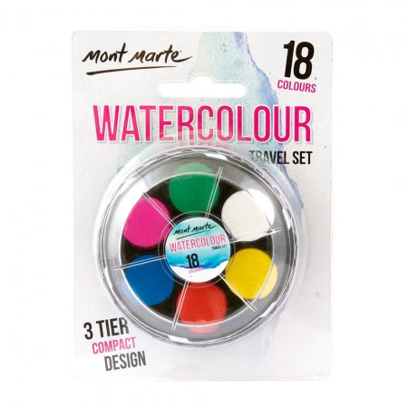 MM Watercolour Travel Set 18pc