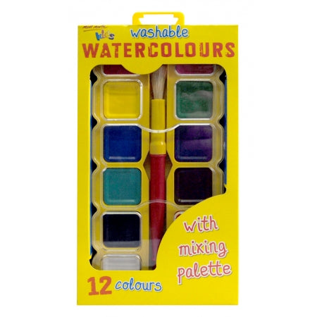 MM Kids Watercolour Block Set 14pc    PMKC0009