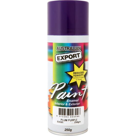 Export Aerosol Spray Paint - Enamel, Plum Purple, 250g  EX205