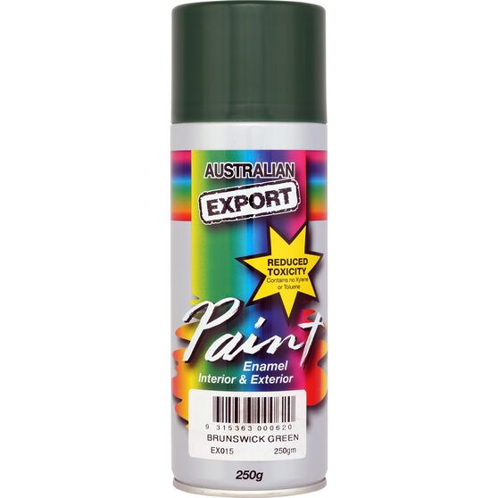 Export Aerosol Spray Paint - Enamel, Brunswick Green, 250g  EX015