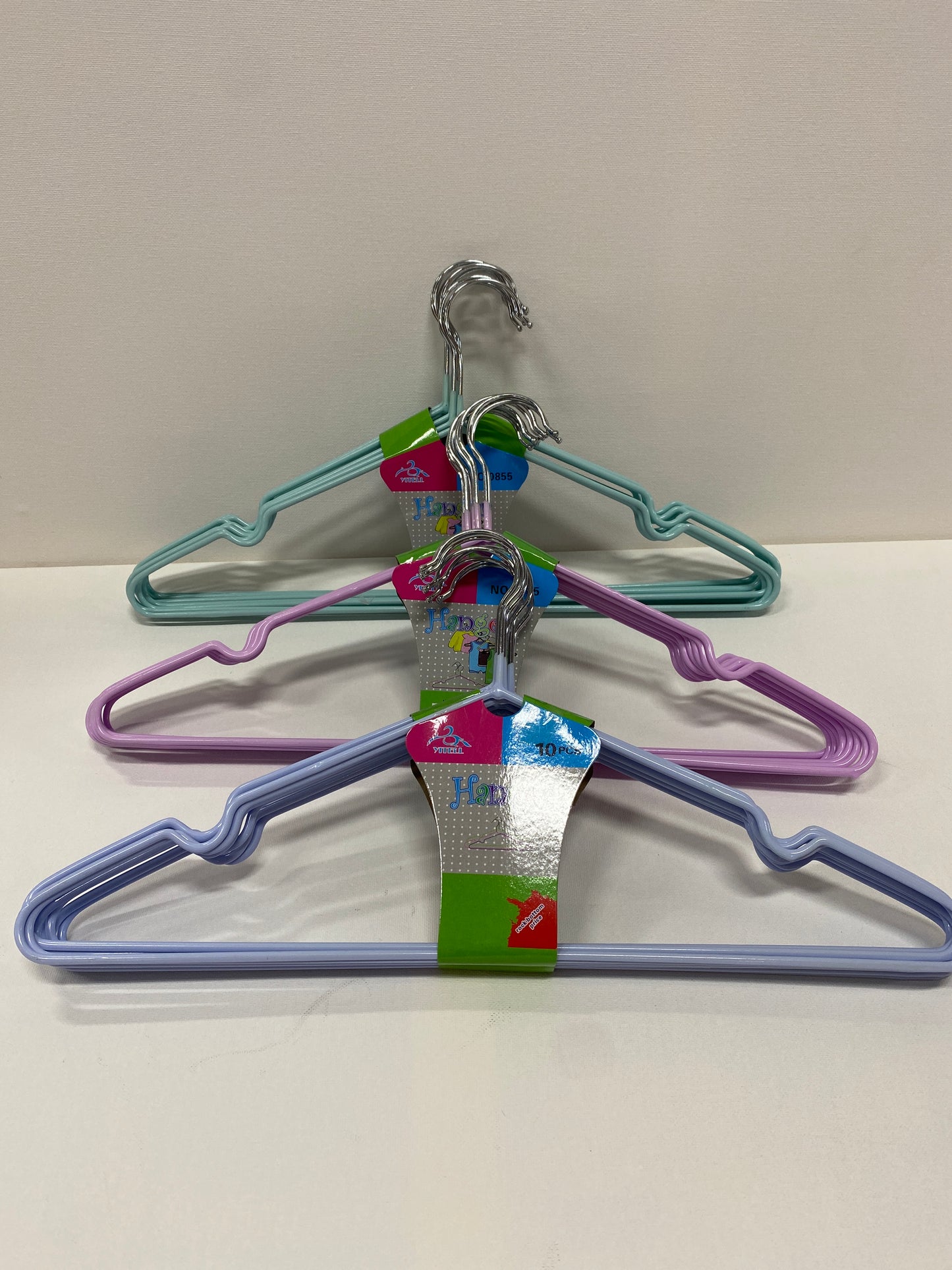 Nonslip cloth hanger 10pc/pk  HMH0855