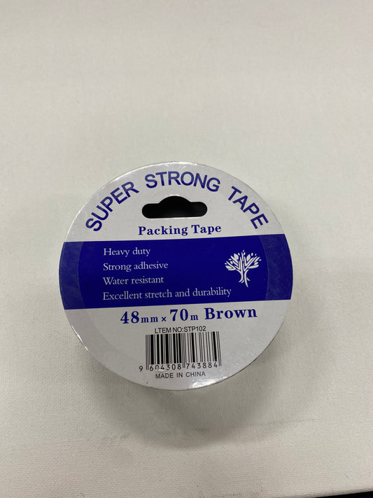 Brown packing tape . Stp102