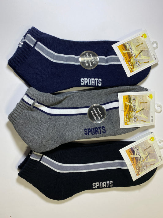 Men Sport Cotton Socks Size:11-14. SO-086