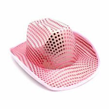 Sequin Cowboy Hat-pink.21870-04