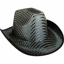Sequin Cowboy Hat-black. 21870-01