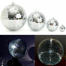 30cm Mirror Glass Ball Disco DJ Stage Lighting Effect Party Home Decor Xmas. ms890