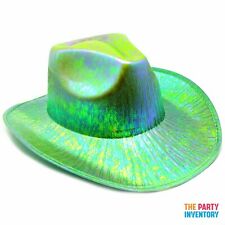 Metallic Cowboy Hat-GREEN  (21570-06)