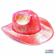 Metallic Cowboy Hat-RED  21570-01