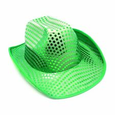 Sequin Cowboy Hat -GREEN. 21870-07