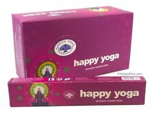 'Happy Yoga' Green Tree Incense Sticks -15gm /Packet