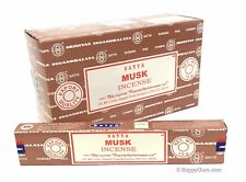 ‘Musk' Nag Champa Satya Shrinivas Sai Baba Incense Sticks -15g Packets