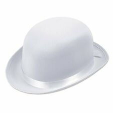 Felt Bowler Hat White 21210-02