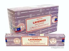 ‘Lavender' (Earth) Incense Sticks Nag Champa Satya Sai Baba -15g Packet